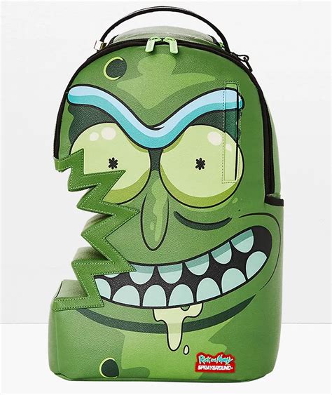 rick and morty shark backpack.